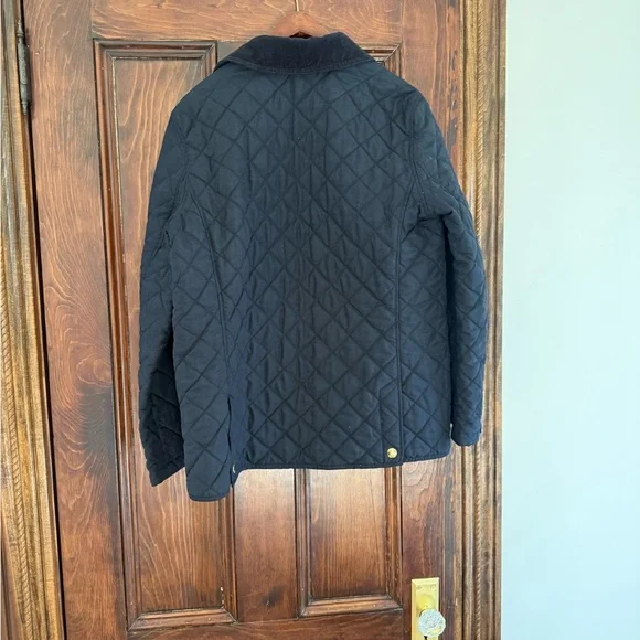 Chaps Dark Blue Quilted Jacket - Picture 3 of 3